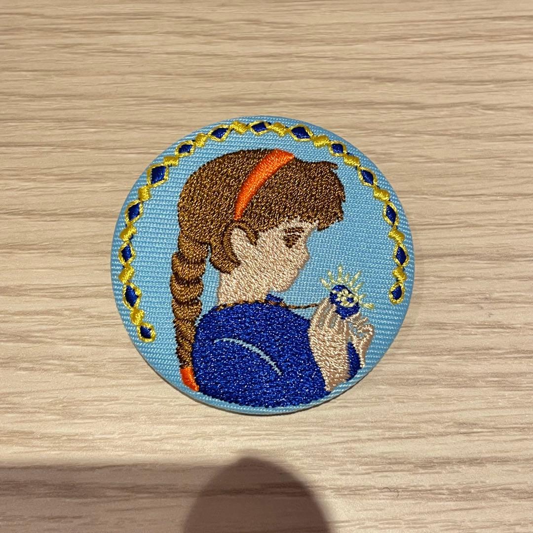 スタジオジブリ 刺繍ブローチコレクション 天空の城ラピュタ シータ