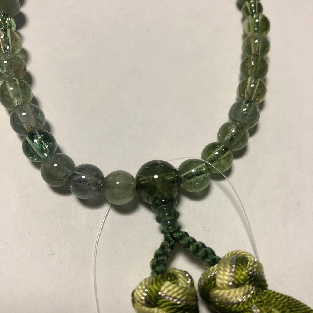 トルマリン　念珠 数珠 女性用 ピンクトルマリン8mm 共仕立 正絹房 — 仏壇・仏具専門店