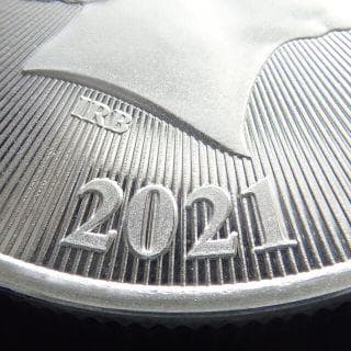 2021年 ニュージーランド 銀貨 エリザベス2世 ニウエ カプセル入り 1oz