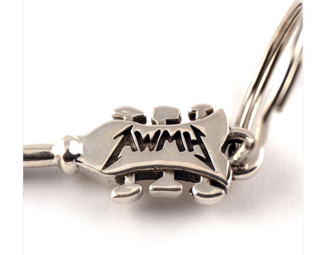 メタリカ　シルバー製キーホルダー　未使用