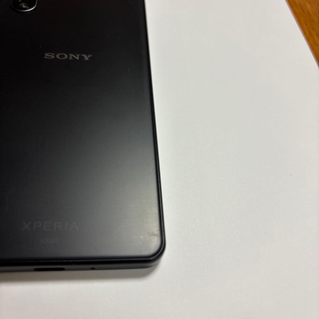 スマートフォン本体 ブラック 画面傷あり