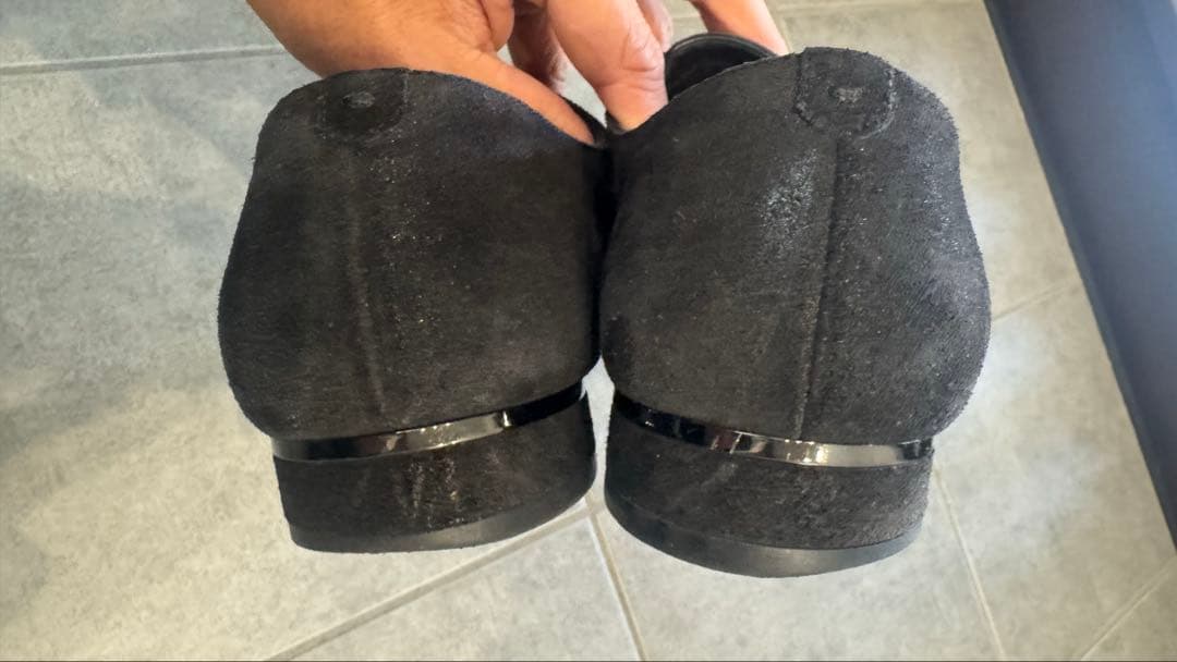 即日発送　LOUIS VUITTON ブラック ドレスシューズ 26.5