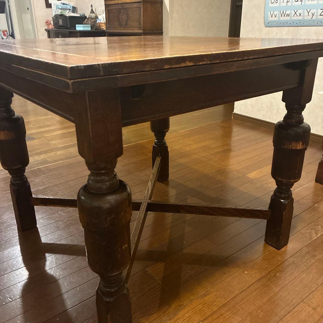 ロイズアンティークス ドローリーフテーブル