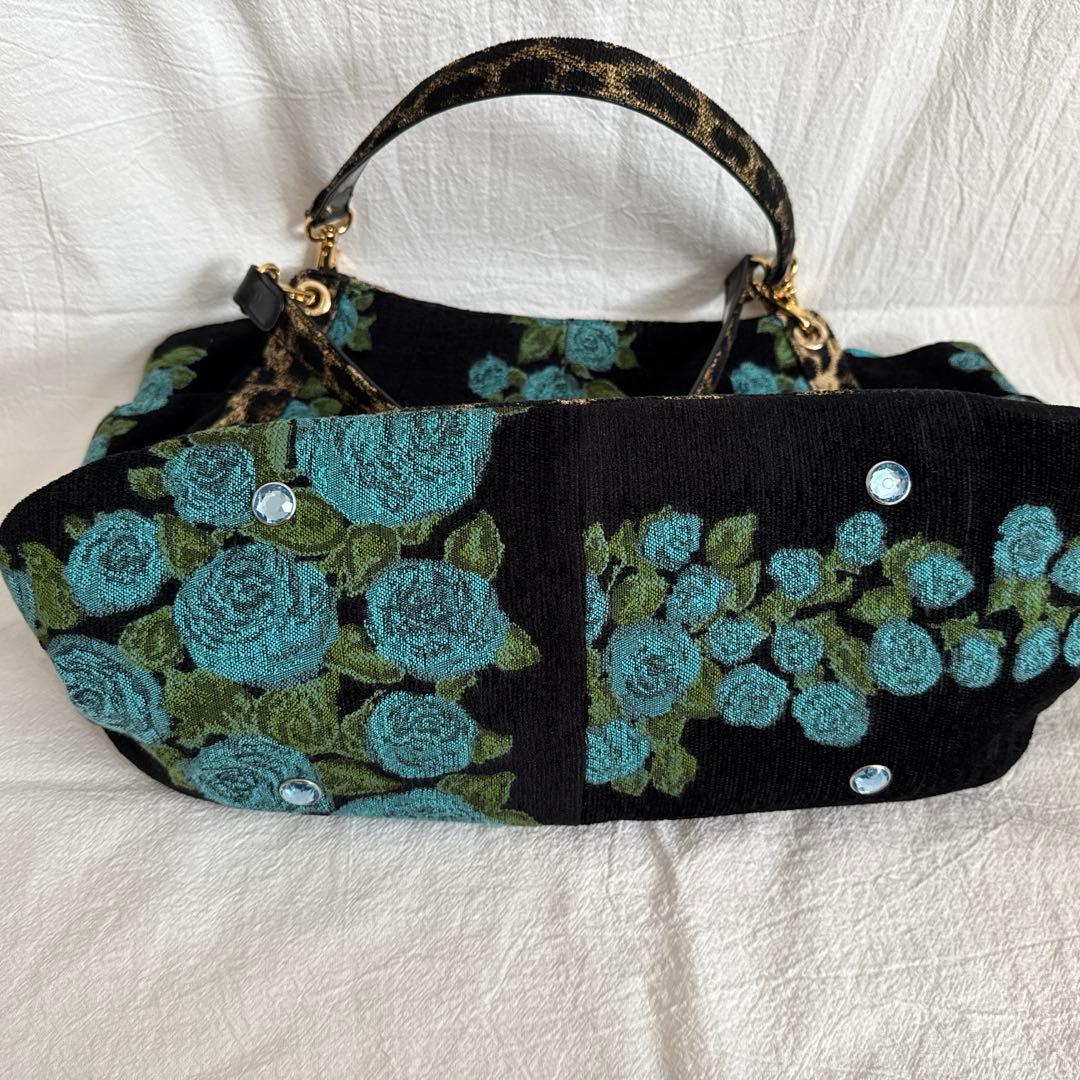 シンクビー　ブルーローズ　レオパード 定価58000円　ショルダーバッグ