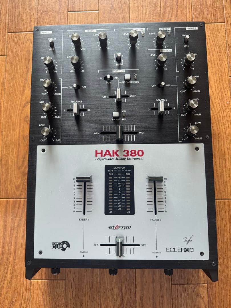 ECLER HAK 380 DJミキサー ジャンク品 ECLER HAK 380 DJミキサー ジャンク品