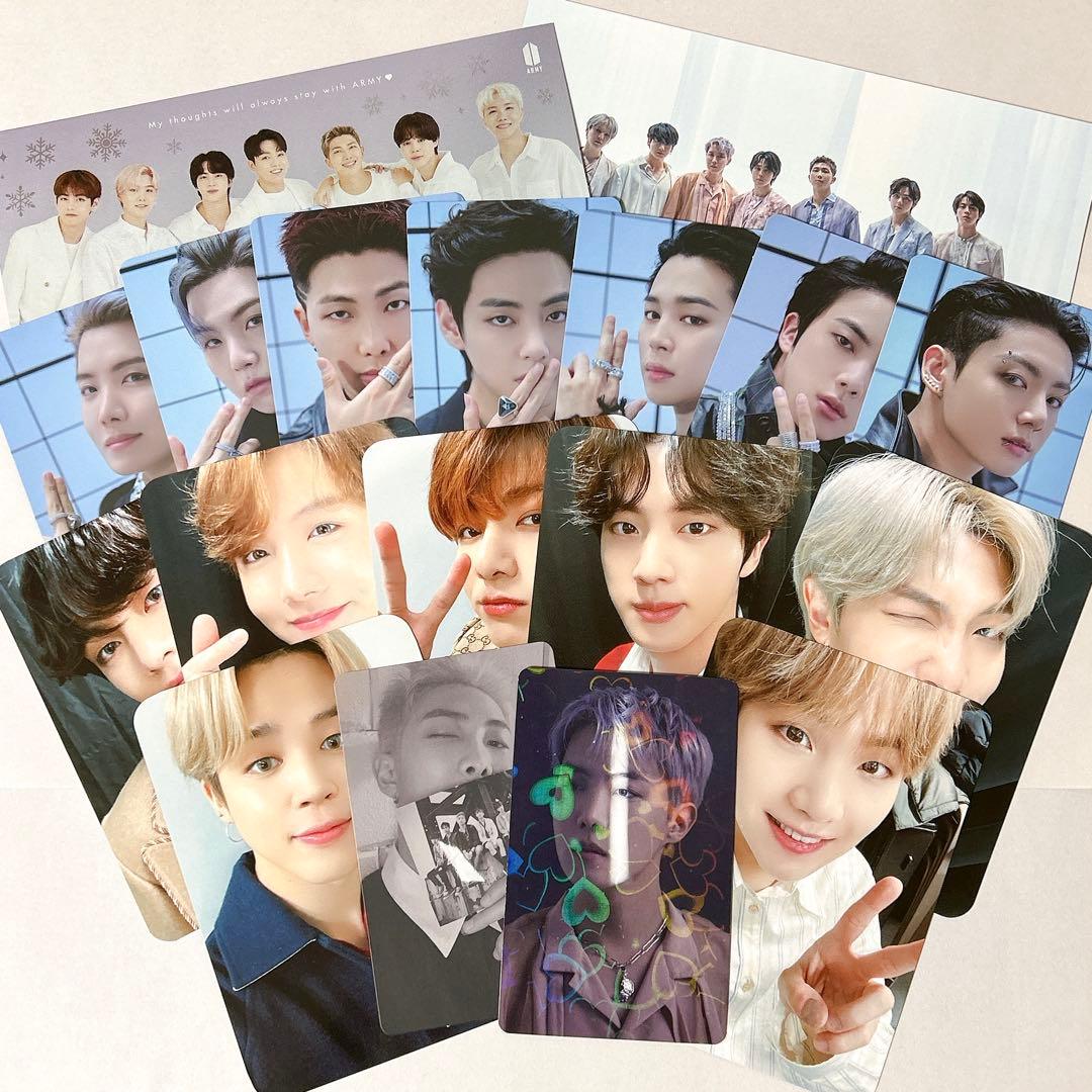 BTS トレカ ポストカード18枚セット - メルカリ