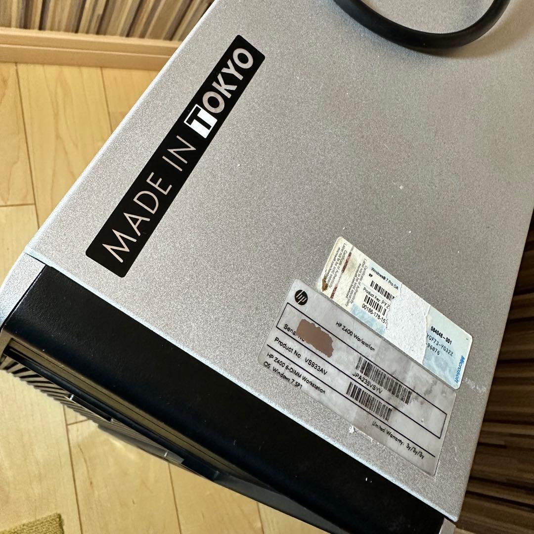 Windowsデスクトップ HP Z400 GTX670 Intel Xeon W3565 3.20GHz