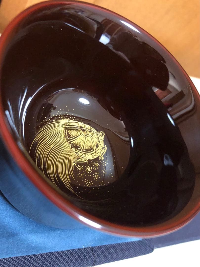 新品未使用品　輪島塗　ぐい呑み