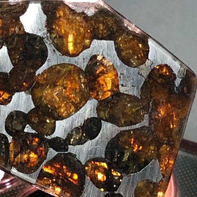 n*＊様 隕石 アルタイ隕石 原皮付き 石鉄隕石 パラサイト隕石 2点