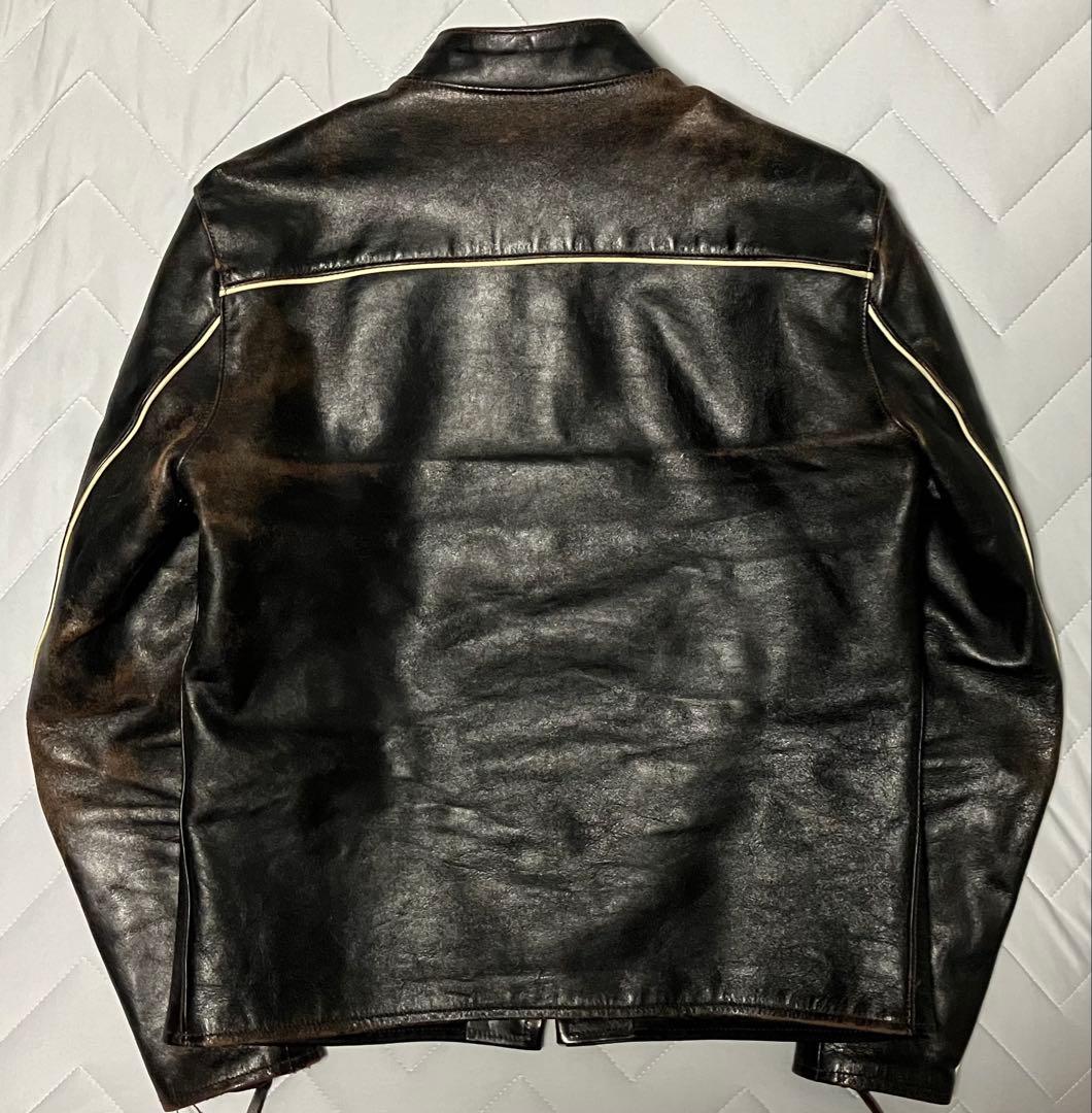 リアルマッコイズ Buco J-100 HILL CLIMB 茶芯 サイズ40 - メルカリ