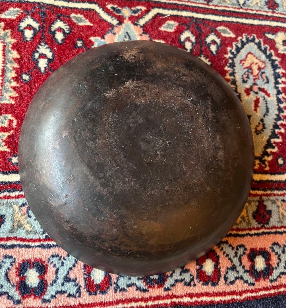 19世紀 アメリカ レッドウェア皿 スリップウェア 古民藝 アンティーク