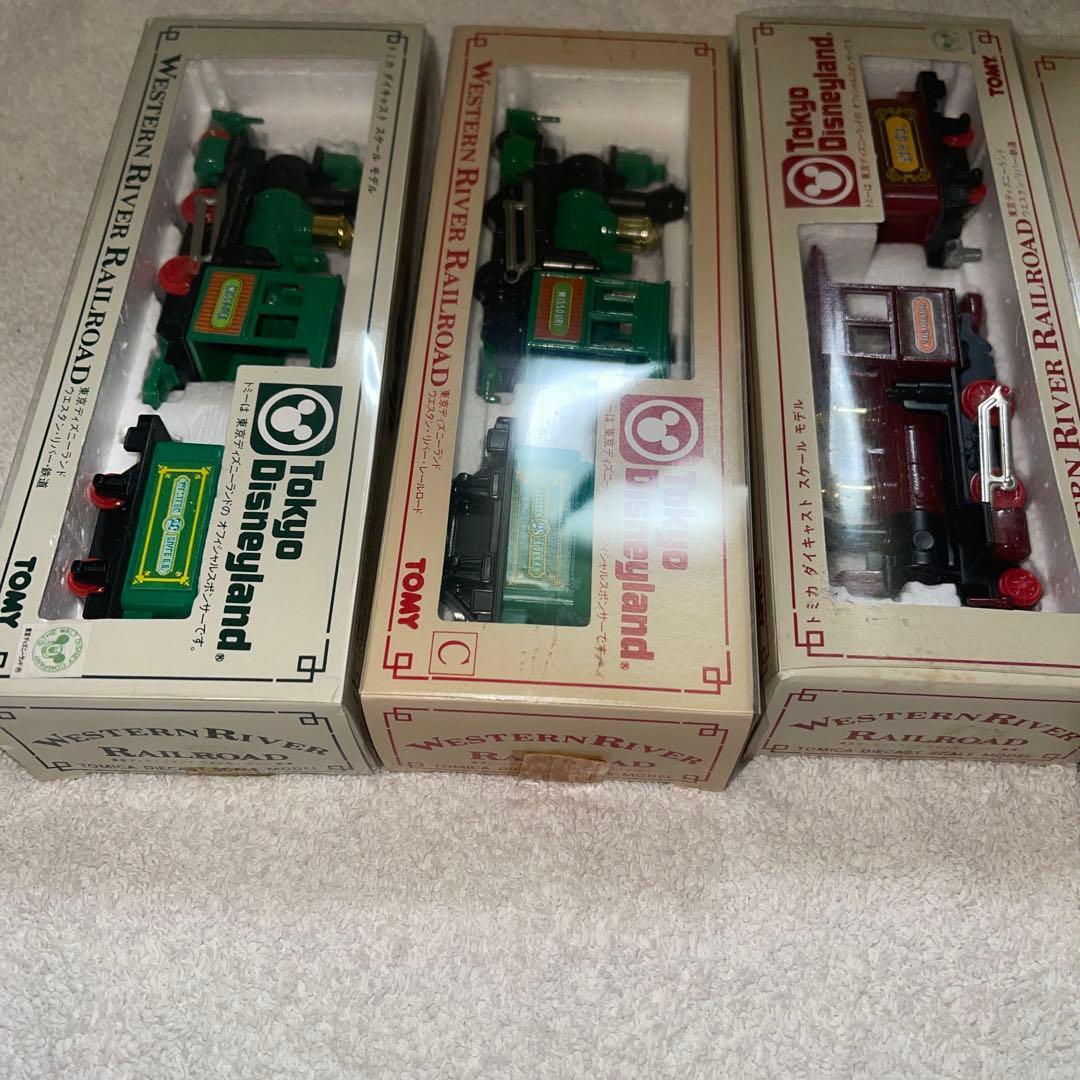ウエスタンリバー鉄道ダイキャストスケールモデル　7台セット