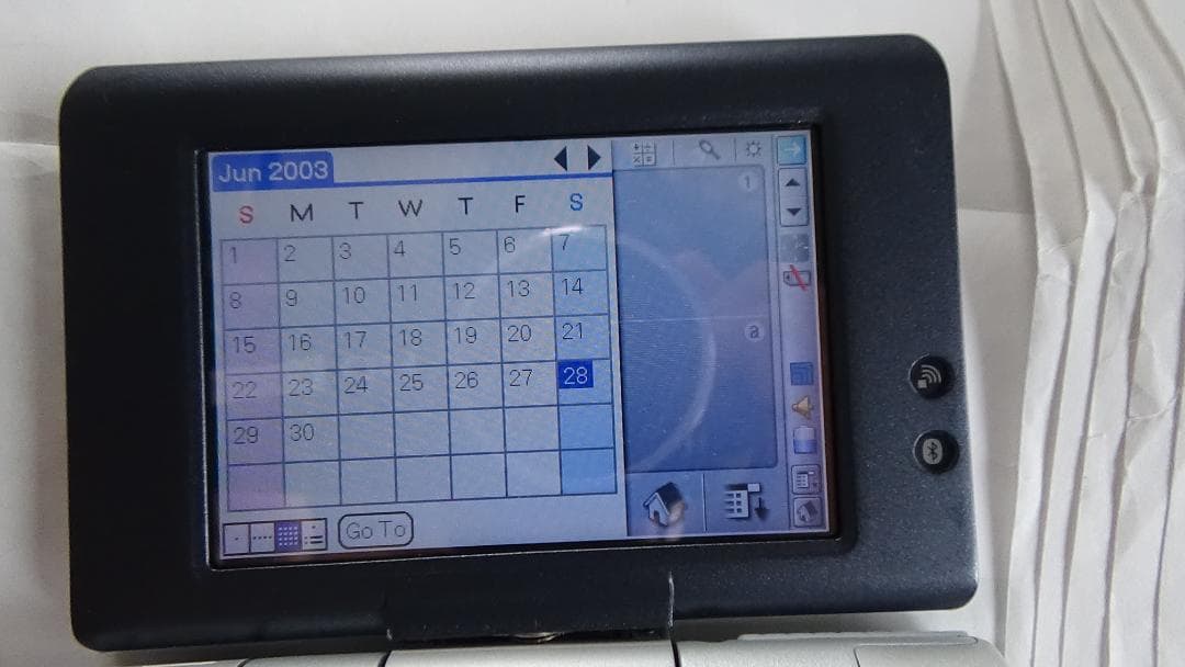 CLIE PEG UX50英語版 スタイラス ハンドストラップはありません