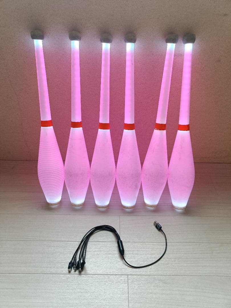 ジャグリング Flowtoys Vision Club 6本