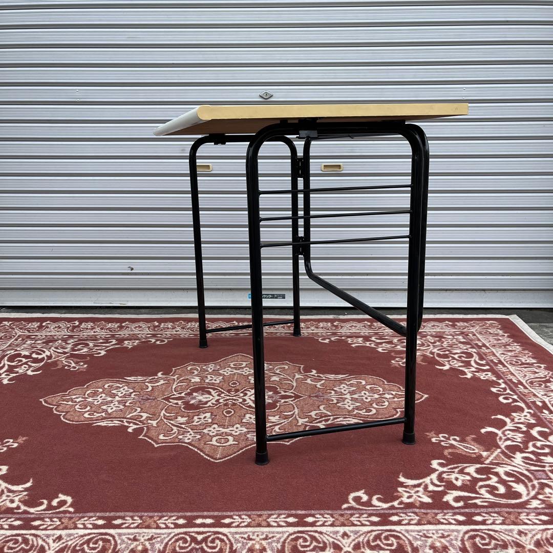 ビンテージ古家具◾️ 折り畳み式 フォールディングテーブル / 作業机