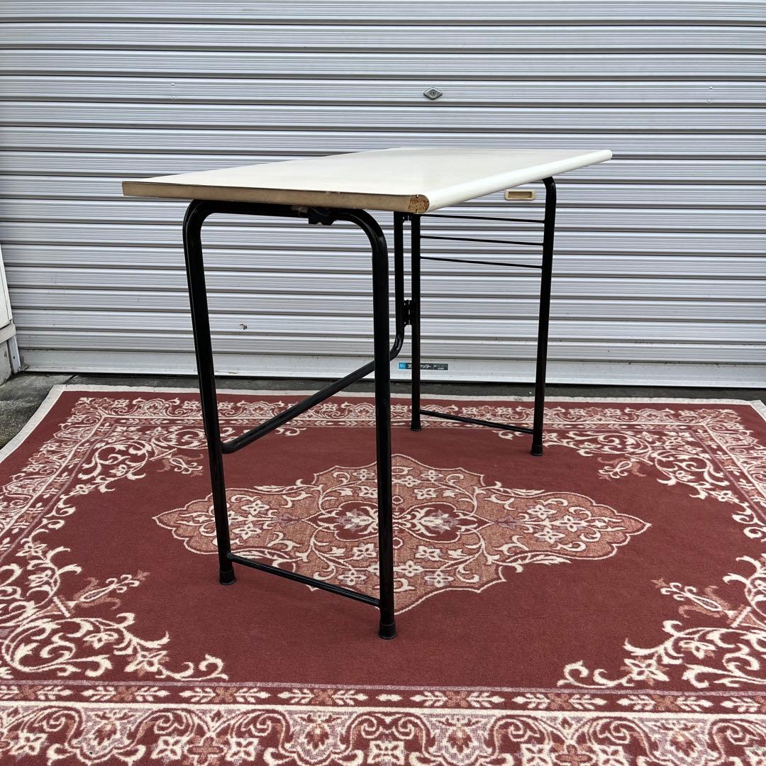 ビンテージ古家具◾️ 折り畳み式 フォールディングテーブル / 作業机
