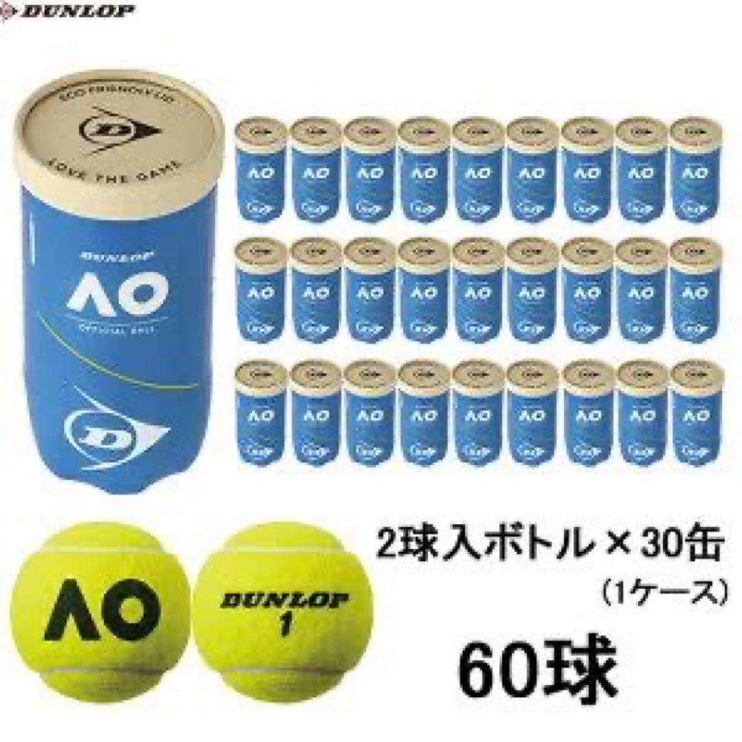 DUNLOP ダンロップFORT フォート 2個入1箱 30缶/60球 新品 ダンロップ