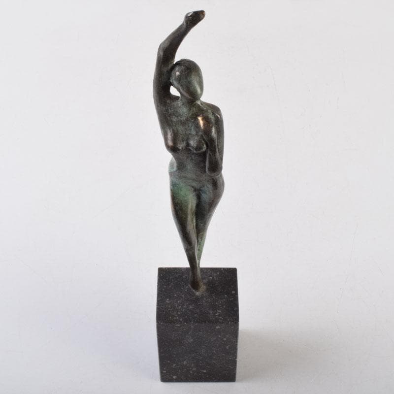 ブロンズ像 裸婦像 女性像 置物 約1.2kg C 9070