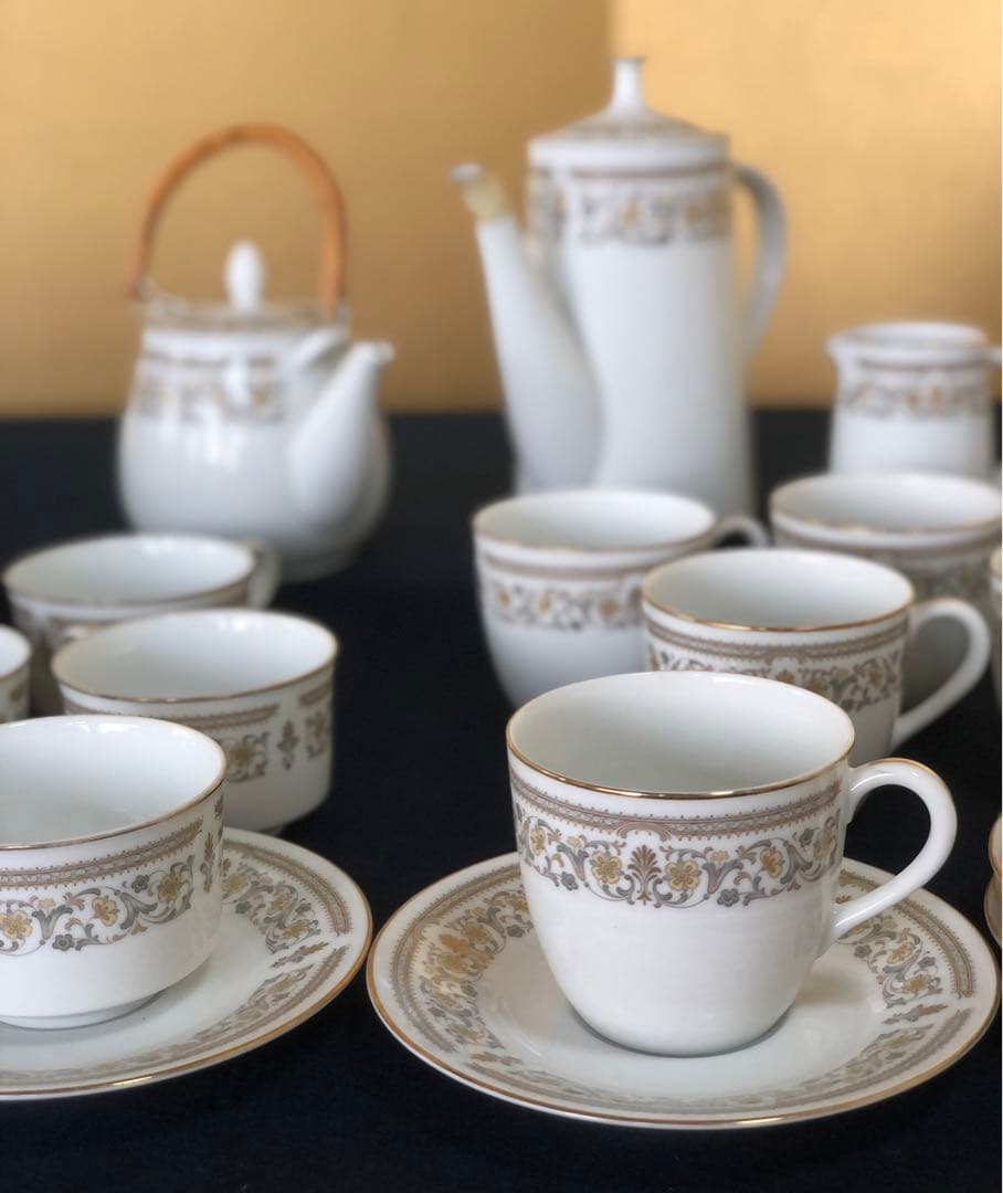 割引❗️《R》Noritake GOLDGRACE ティーセット　250807F5