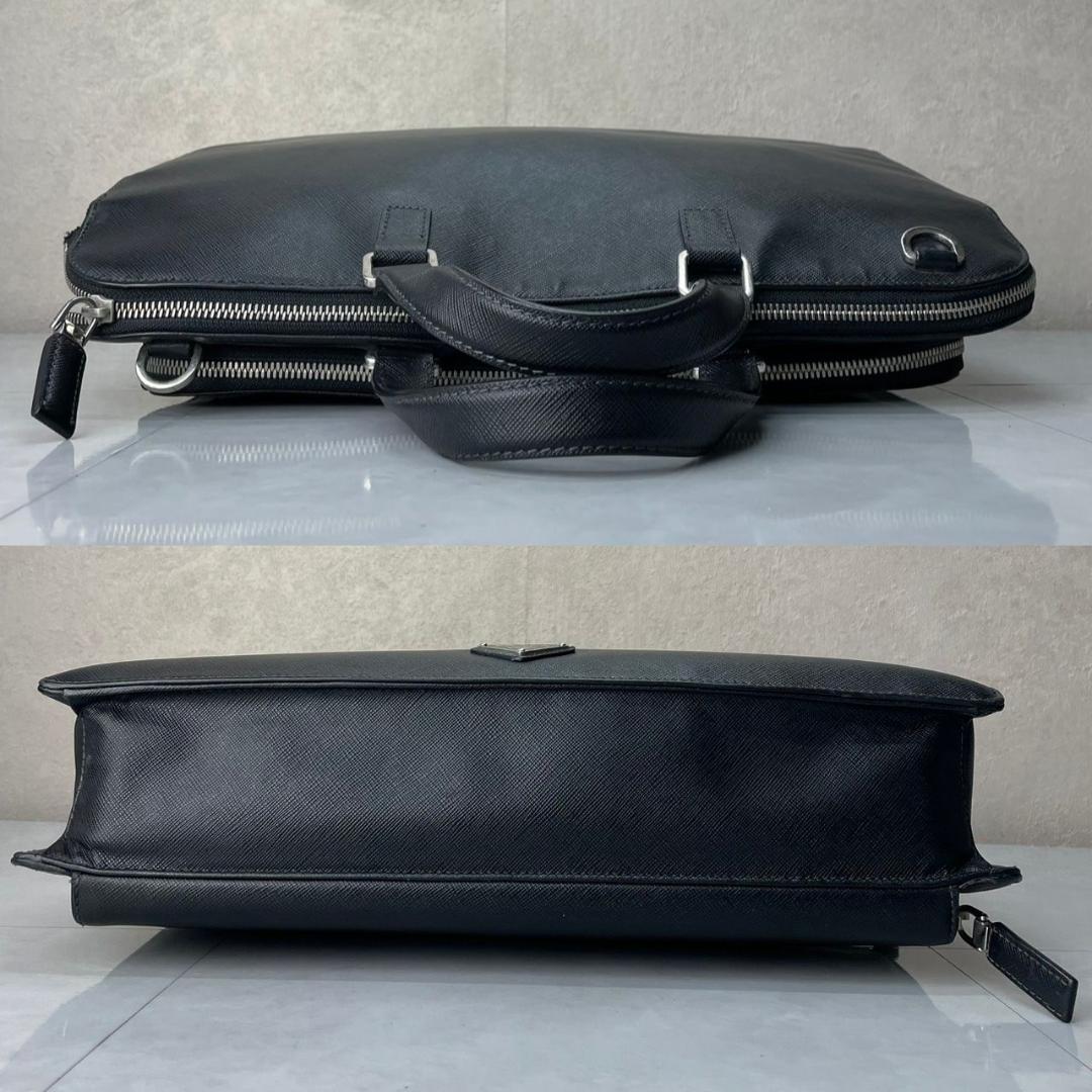 PRADA ビジネスバッグ プラダ 2way ハンドバッグ VR0078 黒