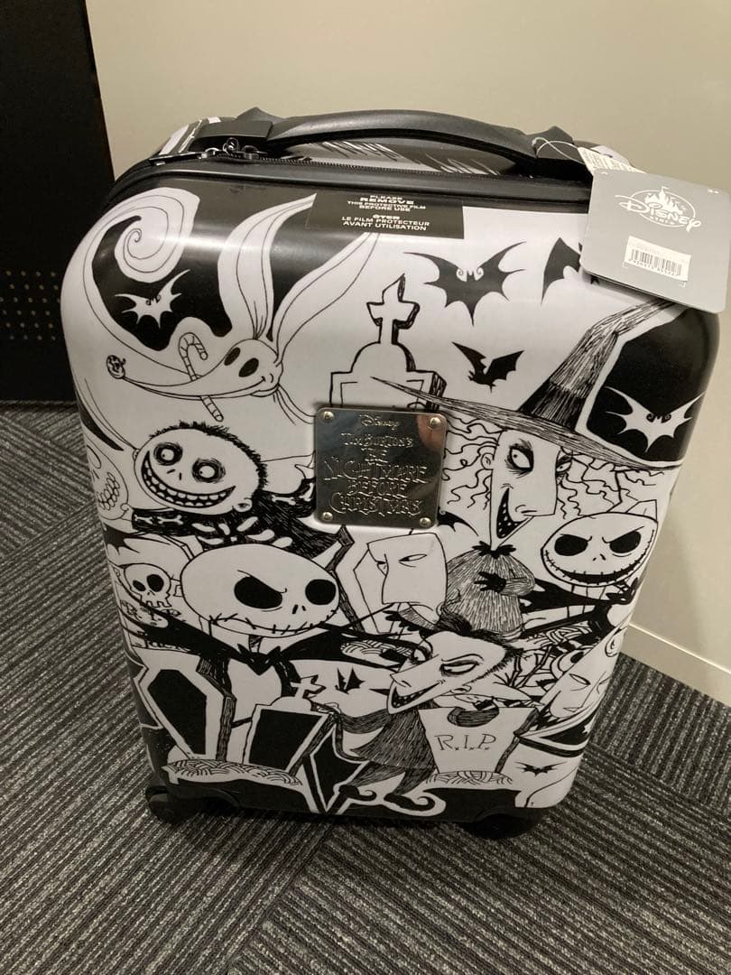Disney US公式商品 ナイトメアビフォアクリスマス キャリーバッグ 旅行