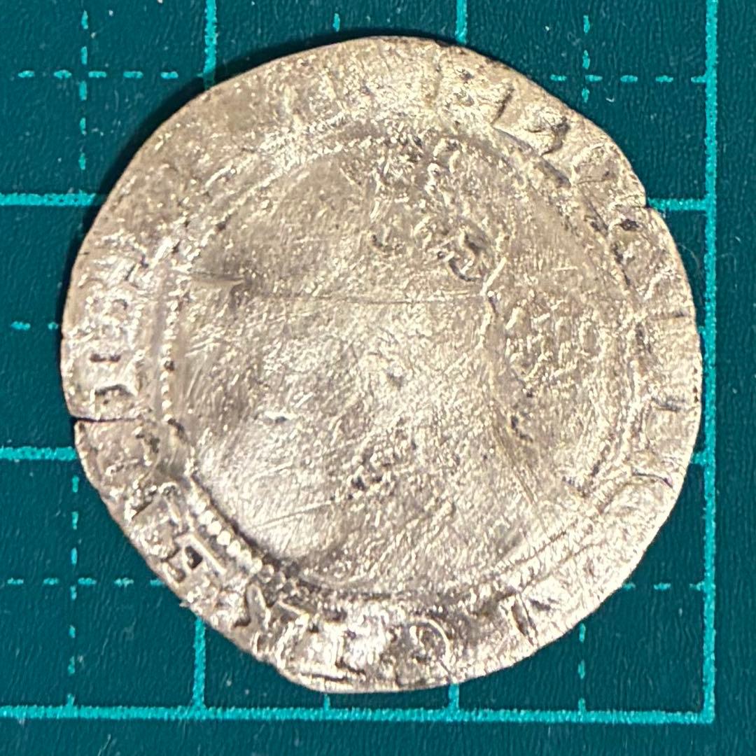 アンティークコイン エリザベス1世 6ペンス銀貨 - メルカリ