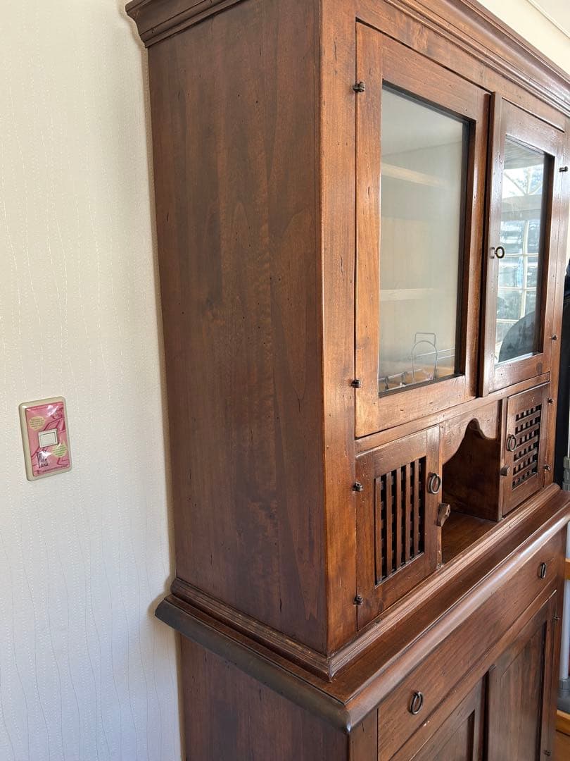 アンティーク調 木製キャビネット