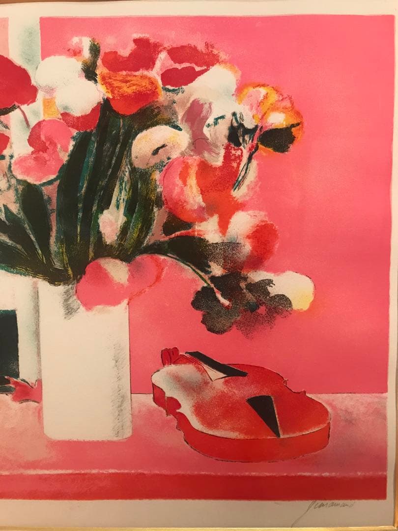 ギヤマン　「ハーモニー」　リトグラフ　直筆サイン・エディション有り