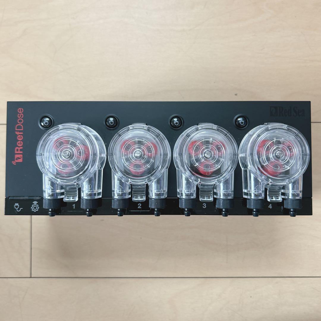 Red Sea ReefDose 4 自動添加システム ドージングポンプ｜