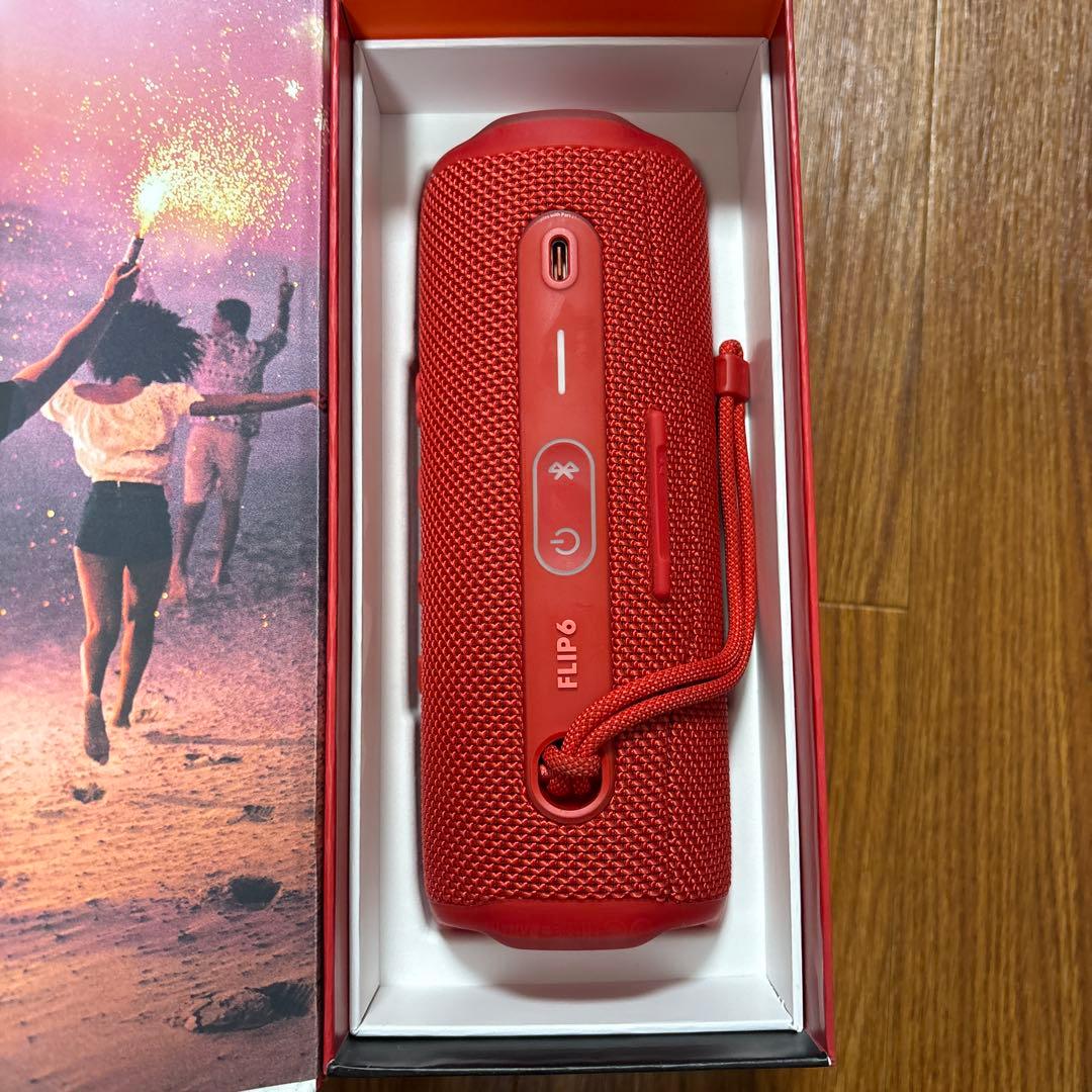 JBL FLIP6 ワイヤレススピーカー レッド - メルカリ