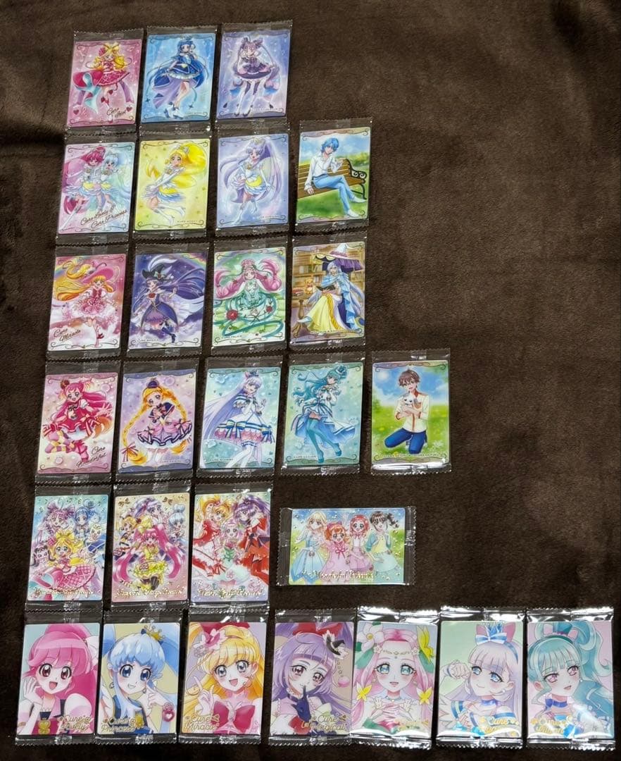 プリキュア　ウエハース　コンプリートセット