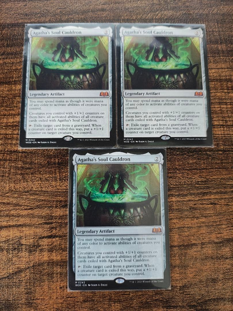 アガサの魂の大釜　3枚セット　mtg 英語 ミントモール / MINT GAMES MTG(東日本橋) / 【WOE】【ENG】《アガサの