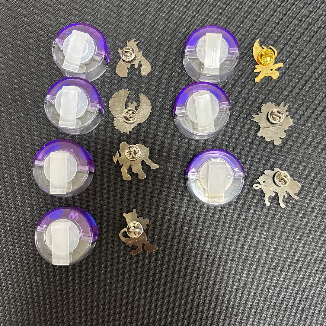 当時物、超レアポケットモンスターボールバッチ 全7種 - メルカリ