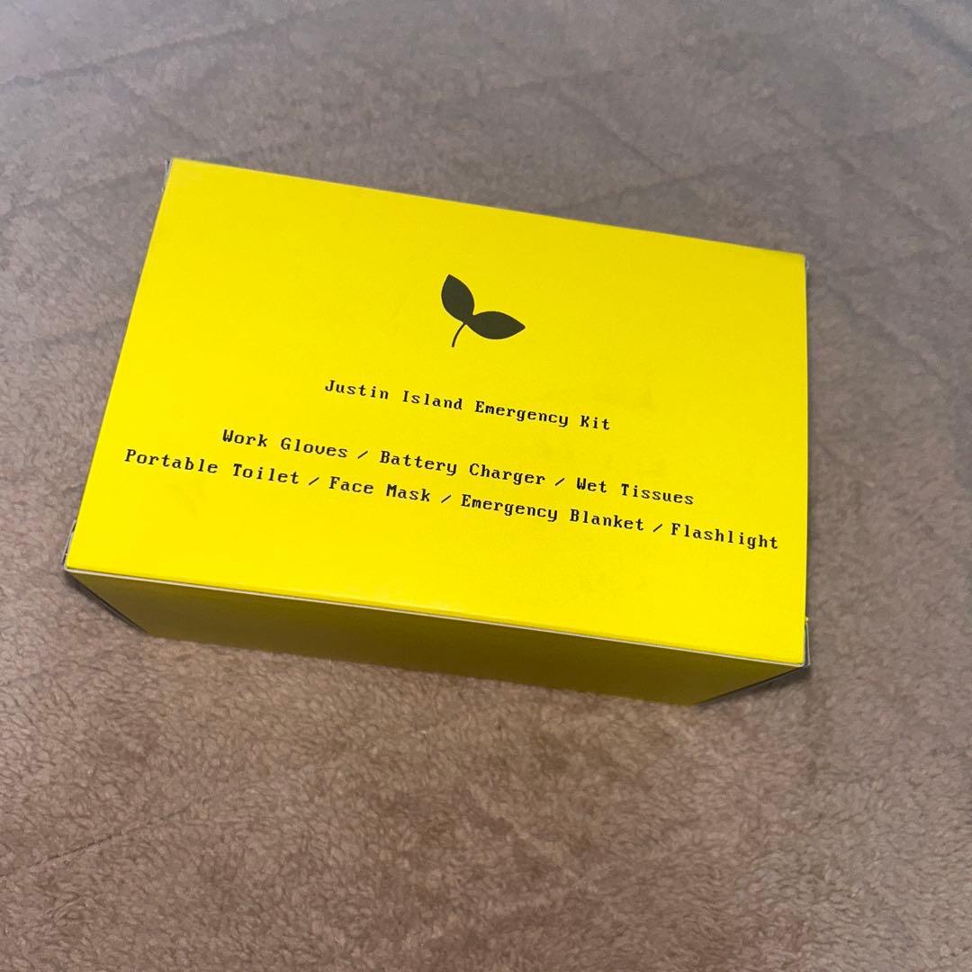 Novelbright 武道館　ジャスティンアイランド特典　防災グッズ他