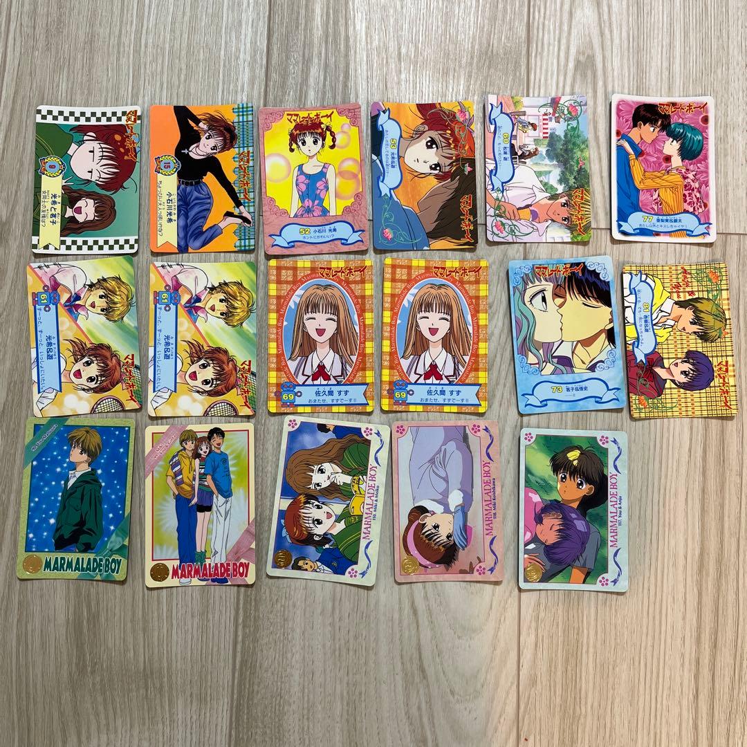 ママレードボーイ カードダス 17枚 - メルカリ