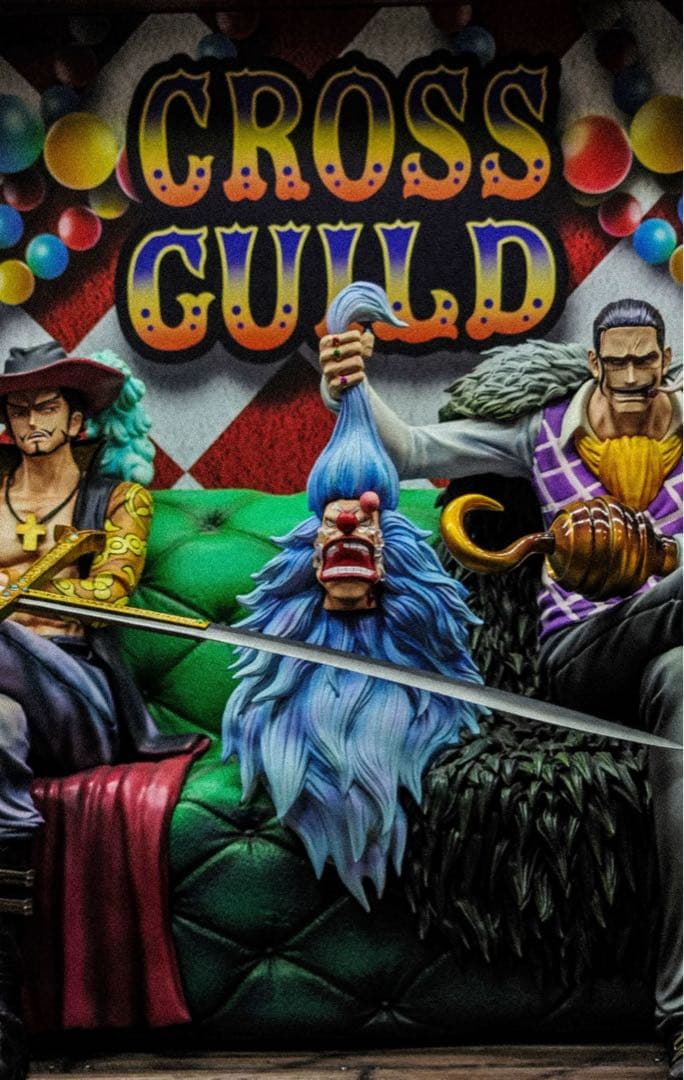 ワンピース 【クロスギルド 】ミホーク＆クロコダイル ガレージキット