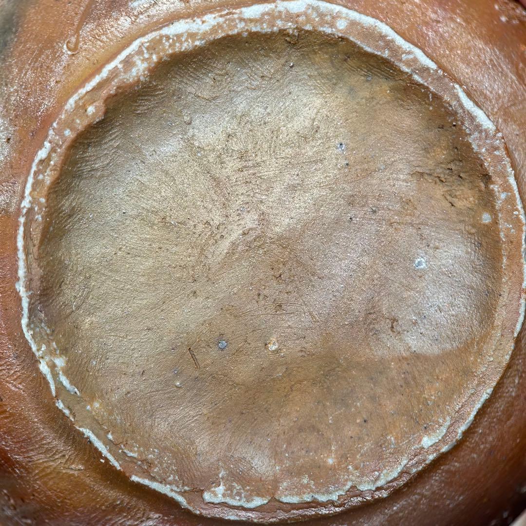 石田安弘 備前焼龟宝瓶 般若心经 人気作者 急須 共箱 共布 茶注