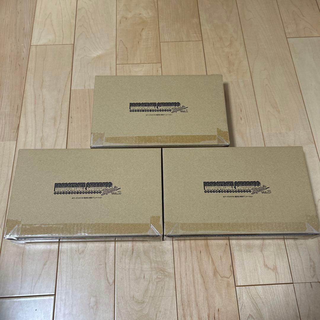 ドラゴンボール カードダス リミックス Vol.1 Vol.2 Vol.3 ドラゴンボールカードダス リミックス vol.1 vol.2 vol.3