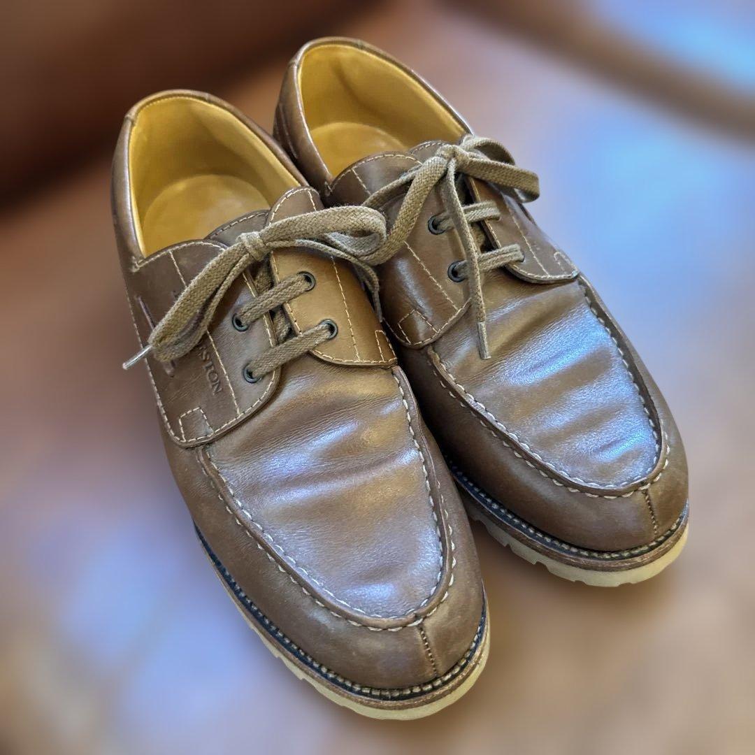 ジェイエムウェストン 690 ヨット 希少廃盤ロシアンカーフ仕様タンブラウン７Ｃ