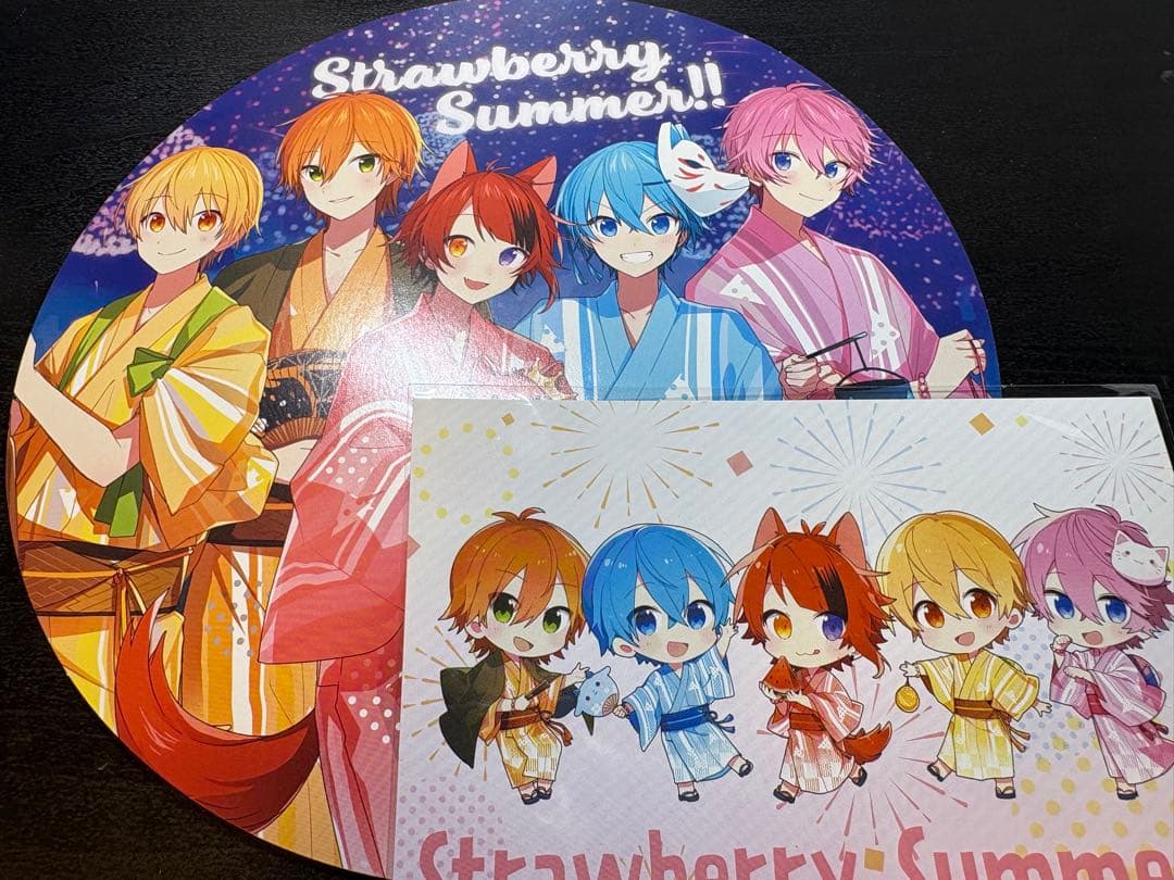 すとぷり いちご文化祭 ポストカード まるうちわ セット - メルカリ