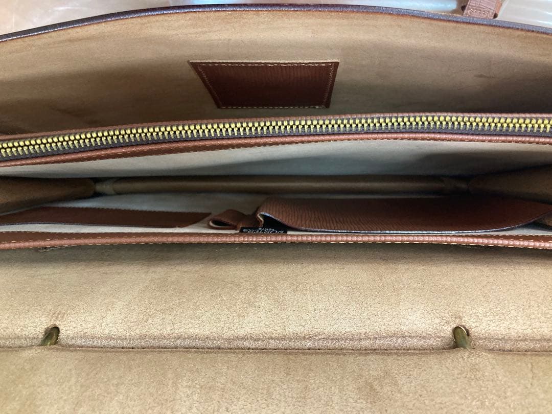 【未使用品】PORTER ダレスバッグ 鍵付き ブラウン ビジネスバッグ