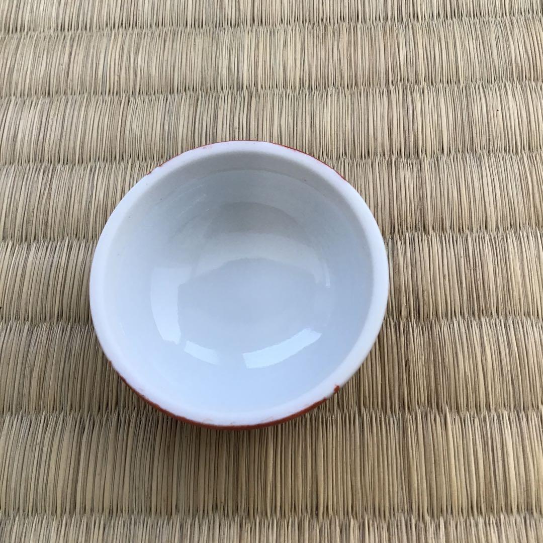 茶道具 香合 赤絵小丸香合 紫翠窯 三代 西村徳泉造 栞 紙箱 共箱 S67KG