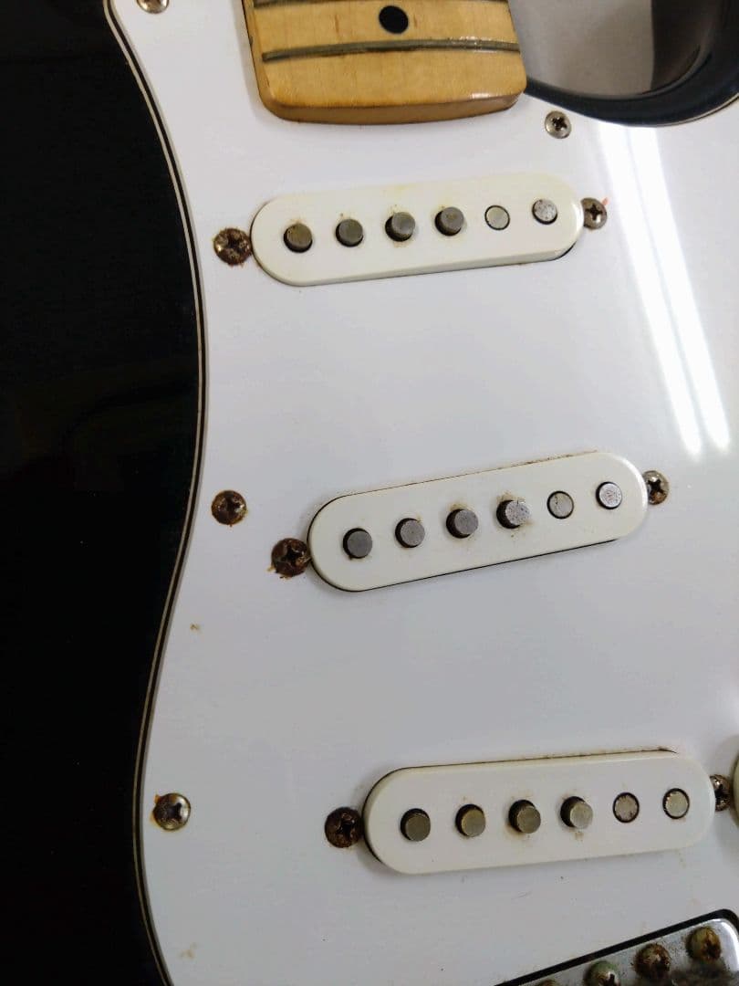 Fender Stratocaster ブラック　FenderJapan