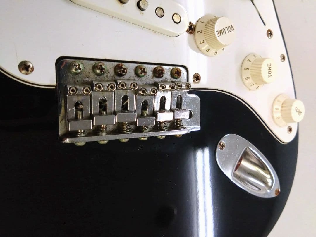 Fender Stratocaster ブラック　FenderJapan