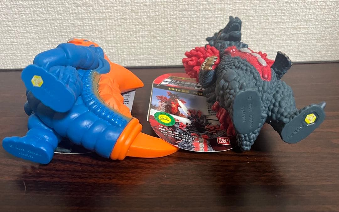 ウルトラ怪獣500 ベロクロン バキシム タグ付き ソフビ フィギュア