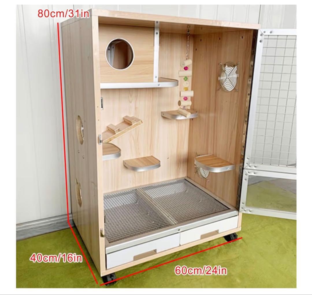 RTTZBOZ 大型ペット用引き出し式ケージ RTTZBOZ 大型ペット用引き出し