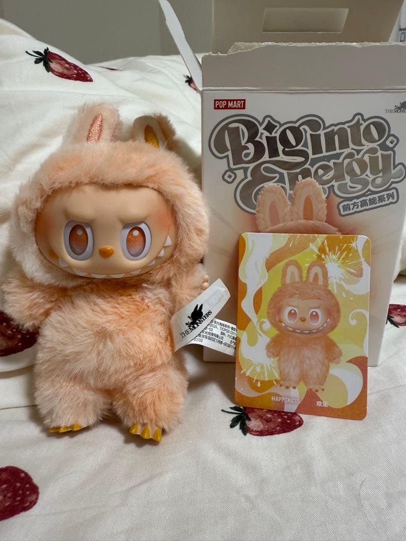 labubu Big into Energy Luck ぬいぐるみ