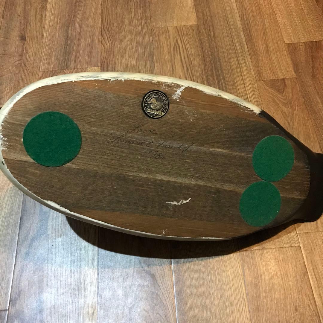 1986年 鳥 置物 Leonard C. Hornick Jr サイン入り