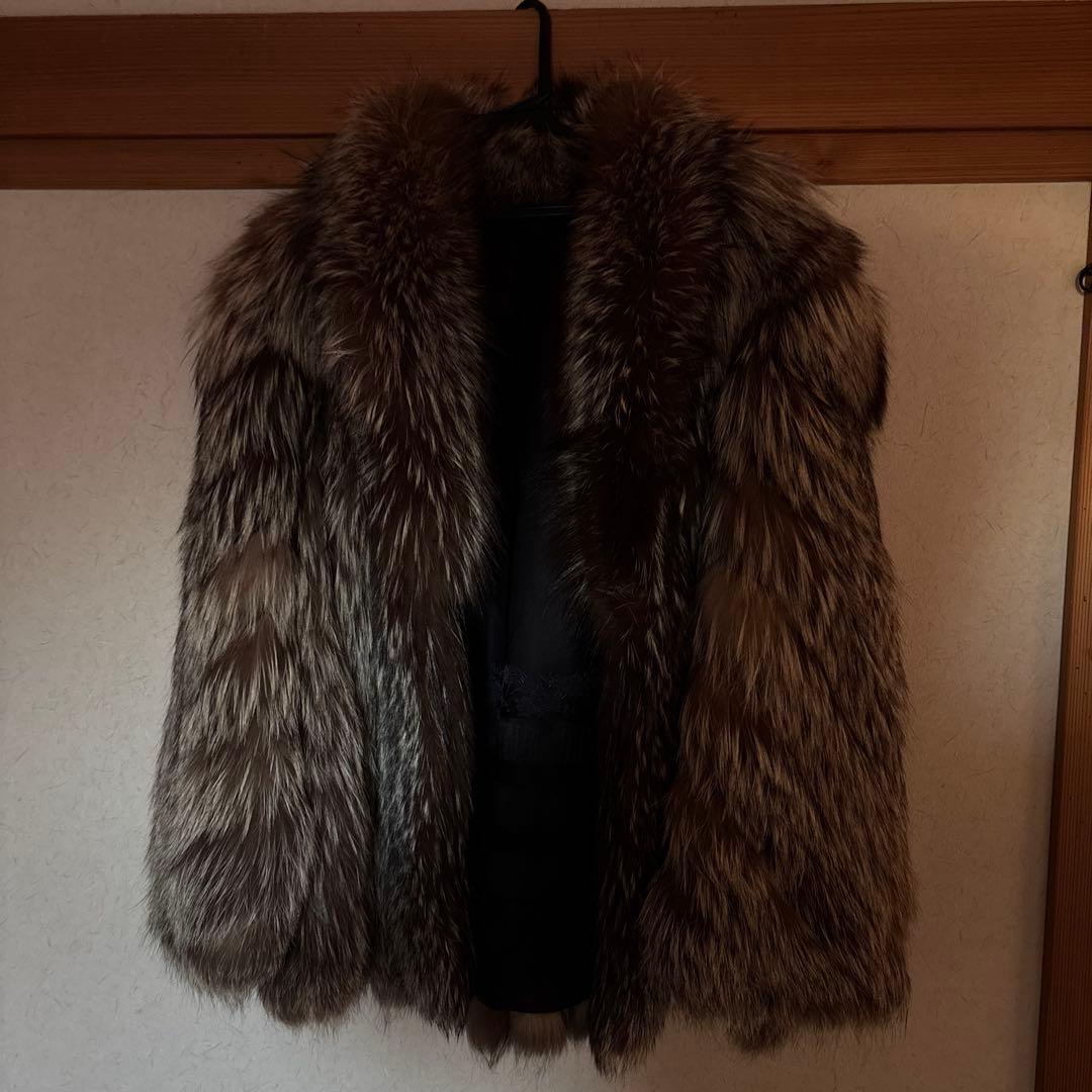 毛皮 ファージャケット saga fox
