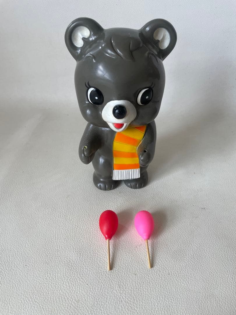 たくぎん たくちゃん 拓ちゃん 特大ソフビ貯金箱 カウンター用 店頭用 マラカス